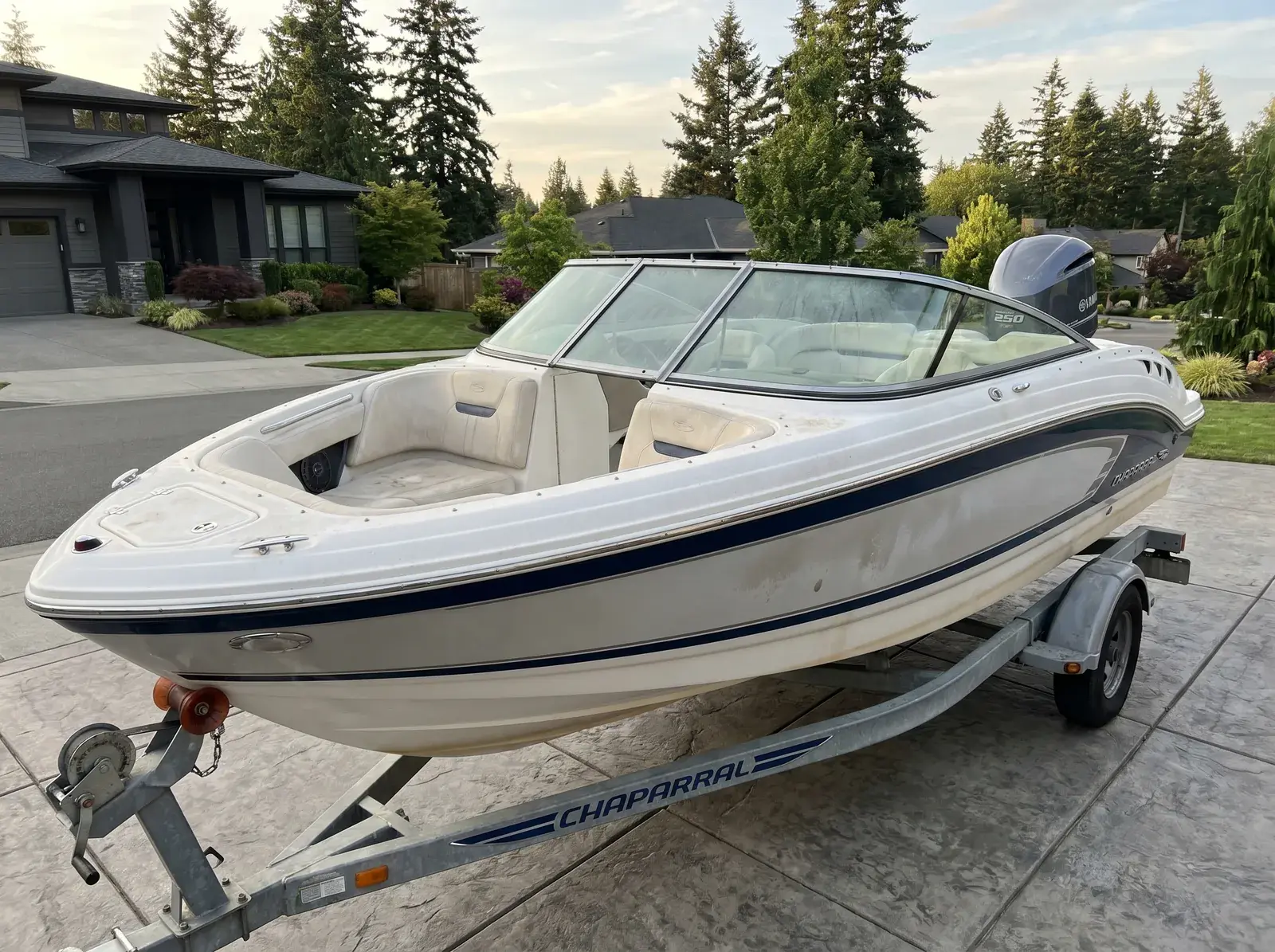 Boat before detail